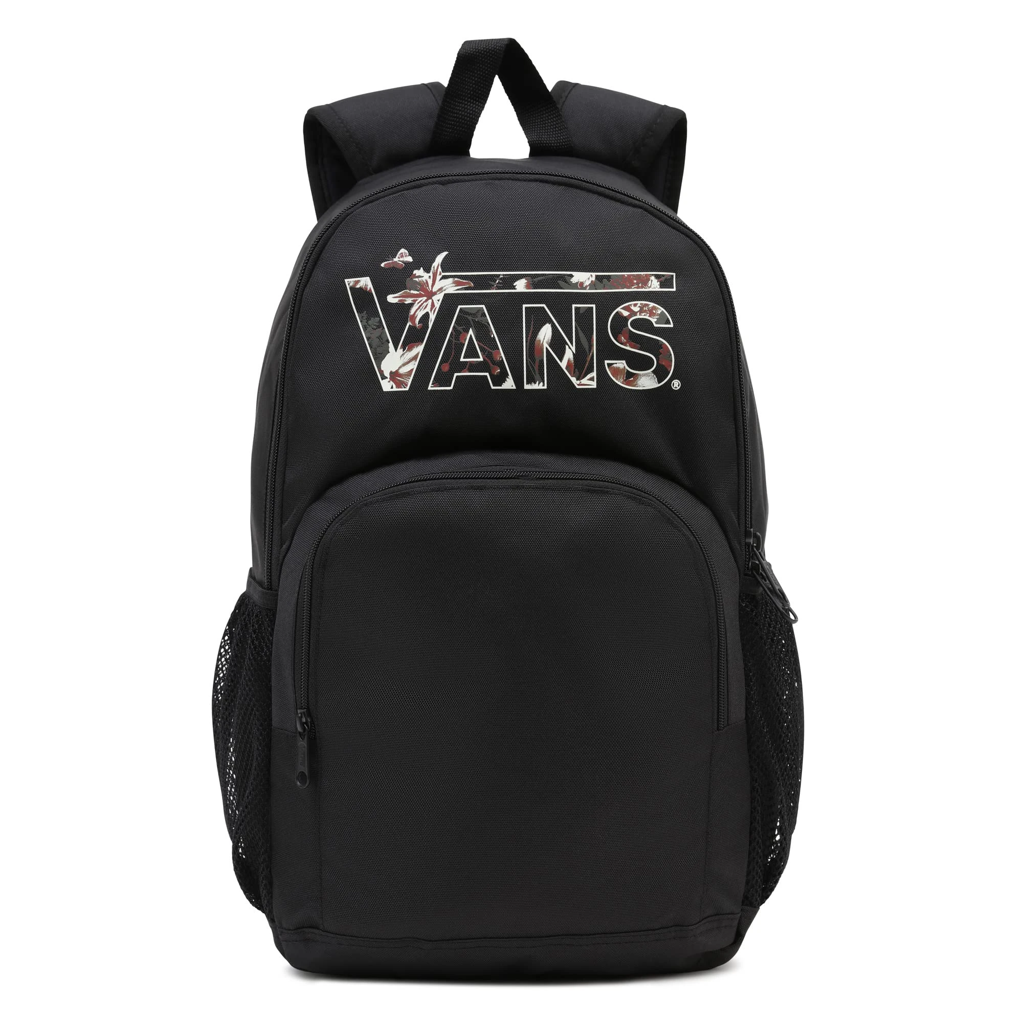 Vans Unisex Backpack Alumni Pack 5, BLACK FLORAL, One Size