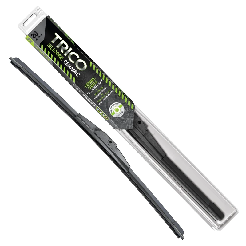 Trico Silicone Ceramic 26 inch Automotive Replacement Windshield Wiper Blade, Ceramic Coated Silicone Super Premium All Weather Beam Blade (90-260)