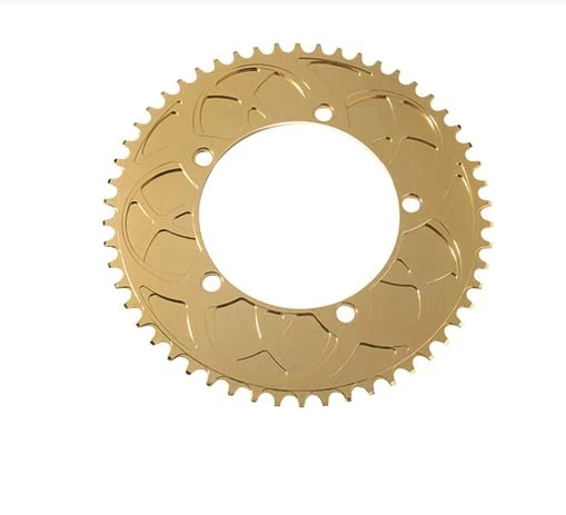 London Craftwork Aluminium 54T Chainring For BROMPTON Gold