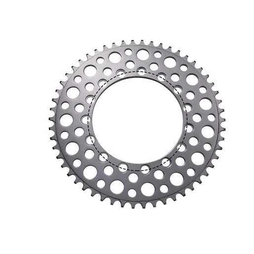 London Craftwork Stylish Aluminium 54T Chainring For BROMPTON Dark Grey