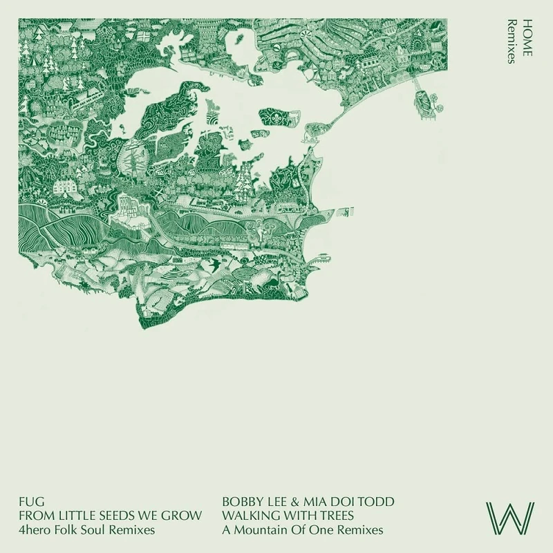 HOME REMIXES 4HERO & A MOUNTAIN OF 1 [VINYL]