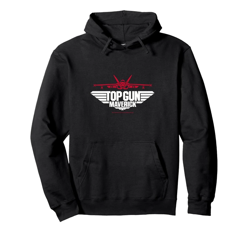 Top Gun Maverick Fighter Jet Pullover Hoodie - Image 1