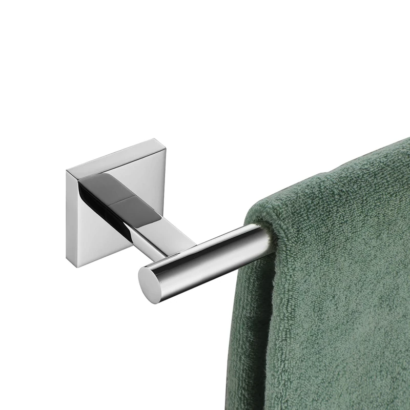 KOKOSIRI Bath Towel Rail Bathroom Towel Bar for Toilet Kitchen 24 Inch Necklace Holder Chrome Stainless Steel B4005CH-L24
