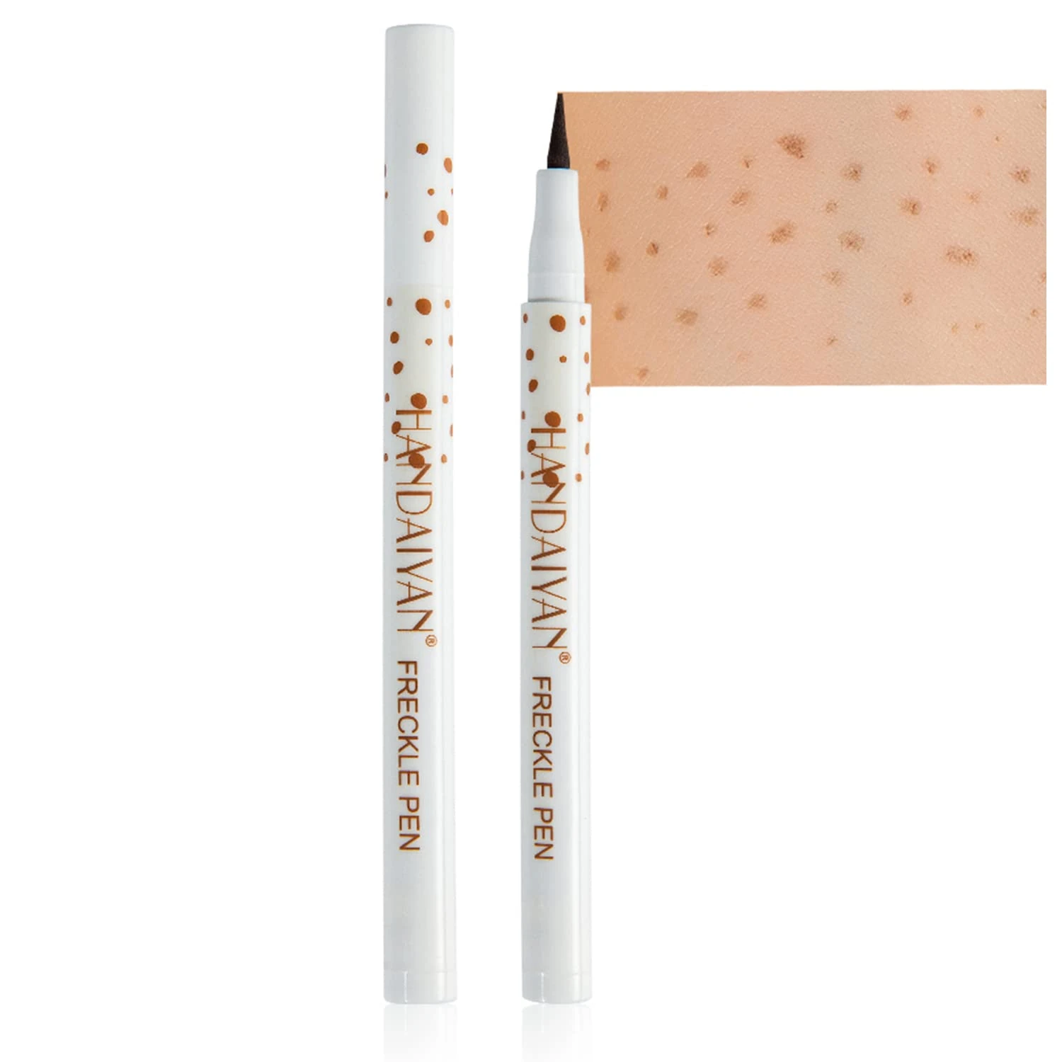 Freckle Pen, Freckle Makeup Pen Waterproof Long-Lasting Soft Spot Pens For Natural Like-real For a Natural Sun-kissed Makeup, 1PC Light Brown