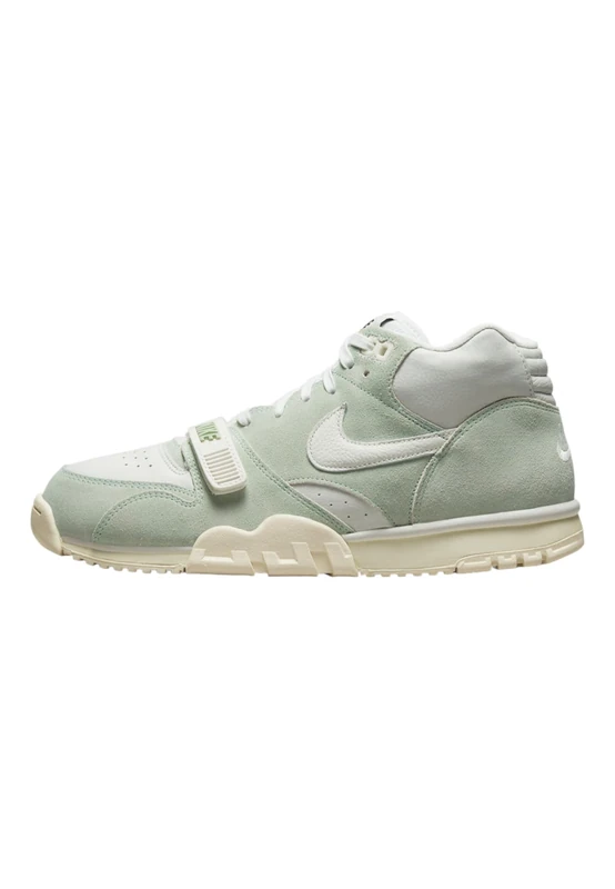Nike Men's Air Trainer 1 Sneaker, Enamel Green/White, 7 UK