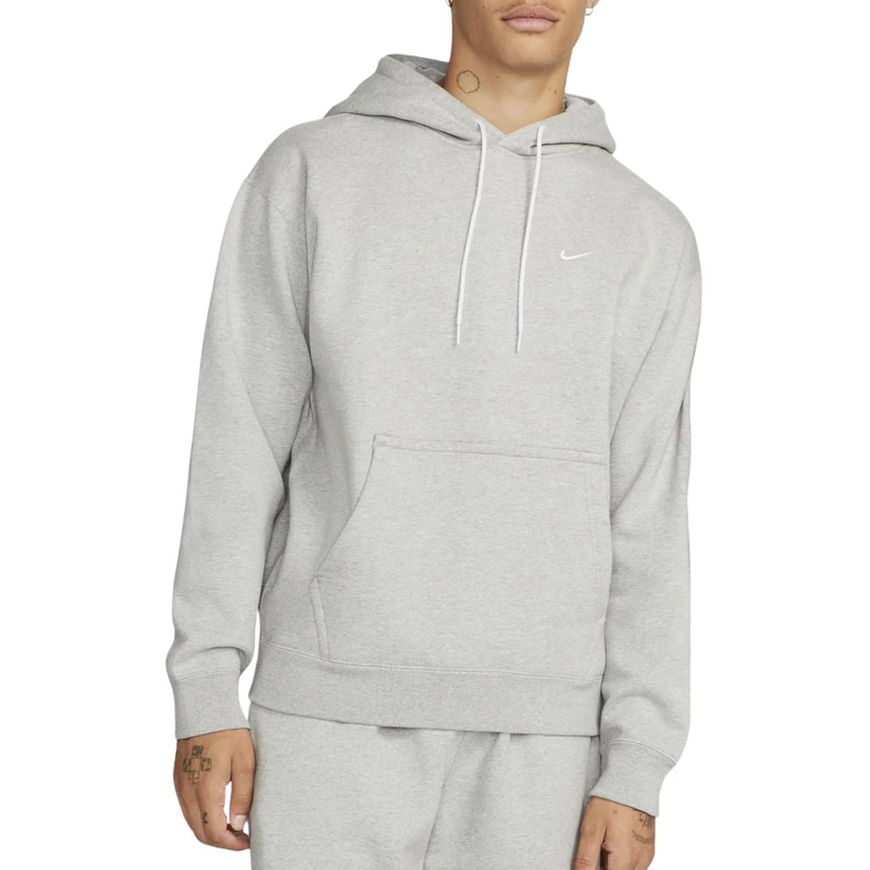 Nike Men's Nrg Hooded Sweatshirt, Dark Grey Heather, XS