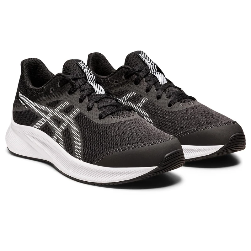 ASICS Unisex Kids Patriot 13 Gs Sneaker, Graphite Grey White, UK