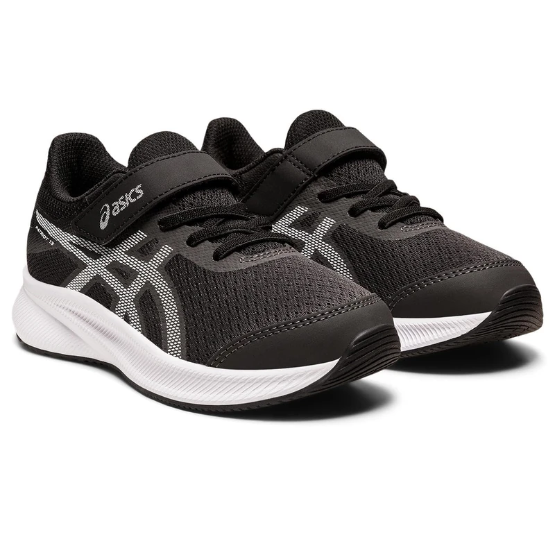 ASICS Boys Patriot 13 Ps Sneaker, Graphite Grey White, 1 UK