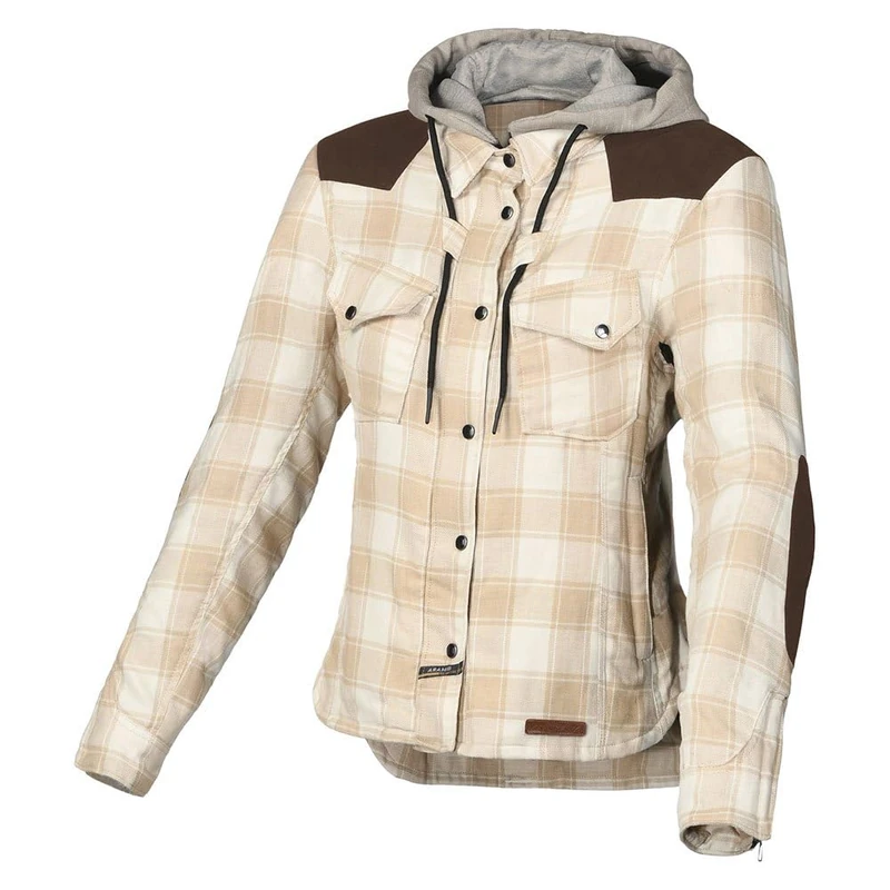 Macna Inland Dames Sweatshirt, Beige/Brown, S