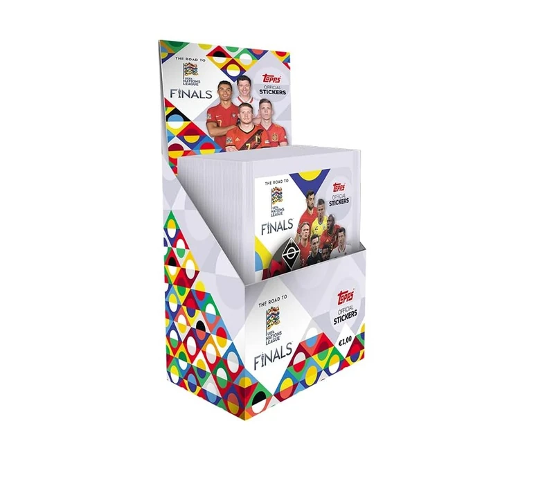 Topps Road to UEFA Nations League Finals 2022 Sticker Collection - Complete Box, FS0003348D - Image 1