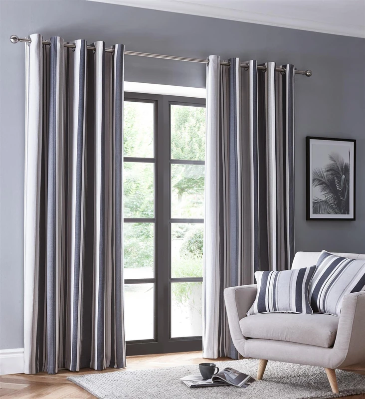 Portfolio Curtains, Charcoal, 168_x_229_cm - Image 1