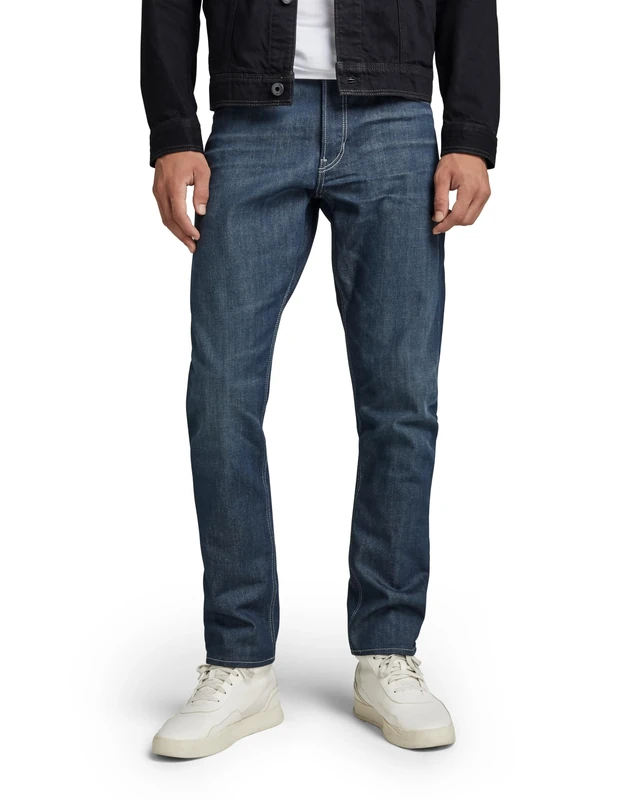 G-Star Men's Triple A Regular Straight Jeans, Black (worn in leaden D19161-C922-C776), 30W / 34L