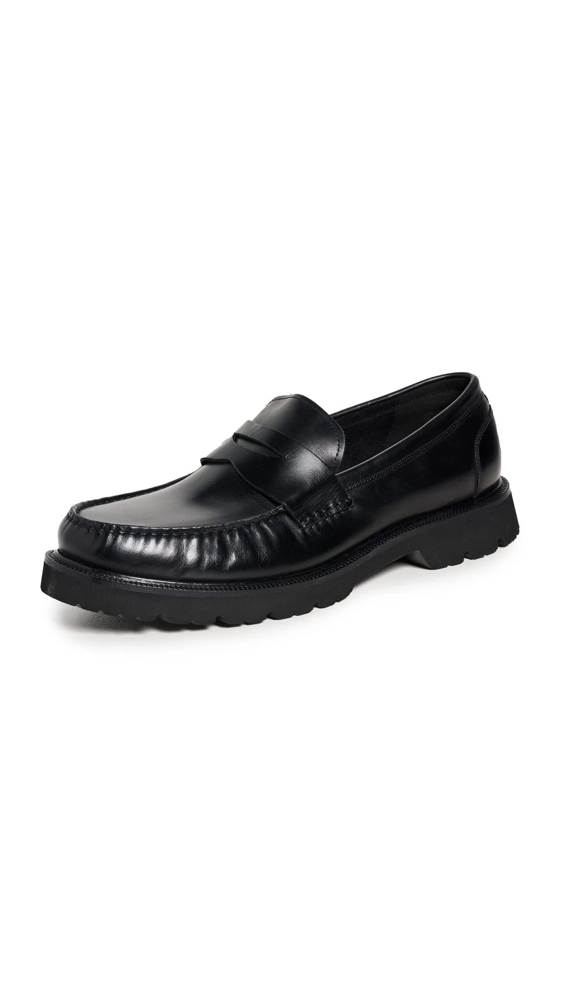 Cole Haan Men's American Classics Penny Loafer, Black/Black, 7 UK