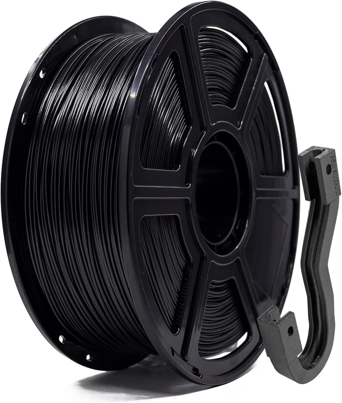 Flashforge ABS Pro Filament 1.75mm Black, ABS+ 3D Printer Filament,1kg Spool(2.2lbs),Dimensional Accuracy +/- 0.02mm,Upgraded Strength Heat Resistant Filament,Excellent Toughness