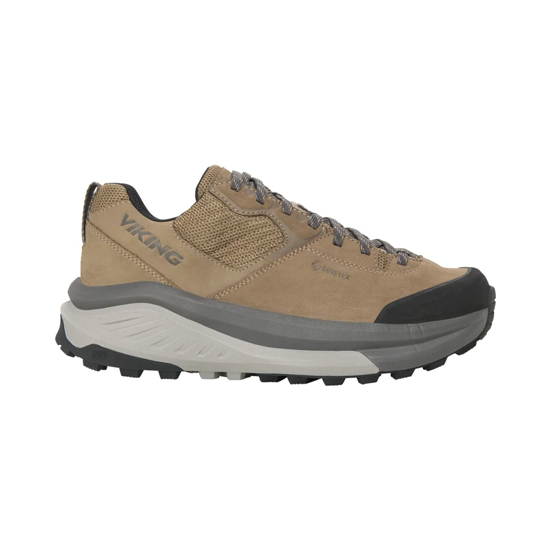 Viking Cerra Hike Low GTX W Herausnehmbare Einlegesohle, Light Brown/Grey, 36