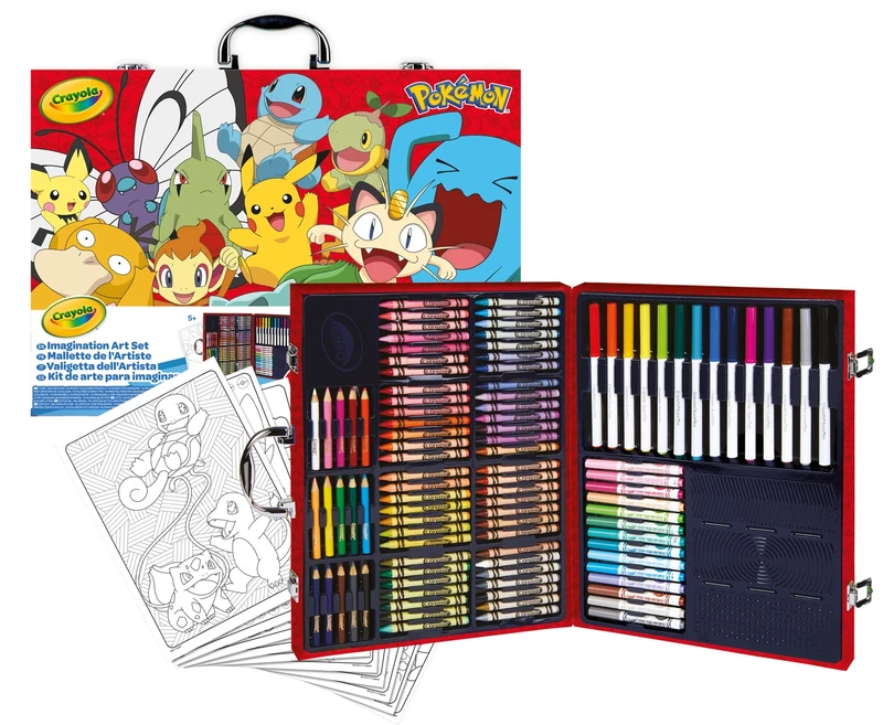 CRAYOLA Pokémon artist's briefcase
