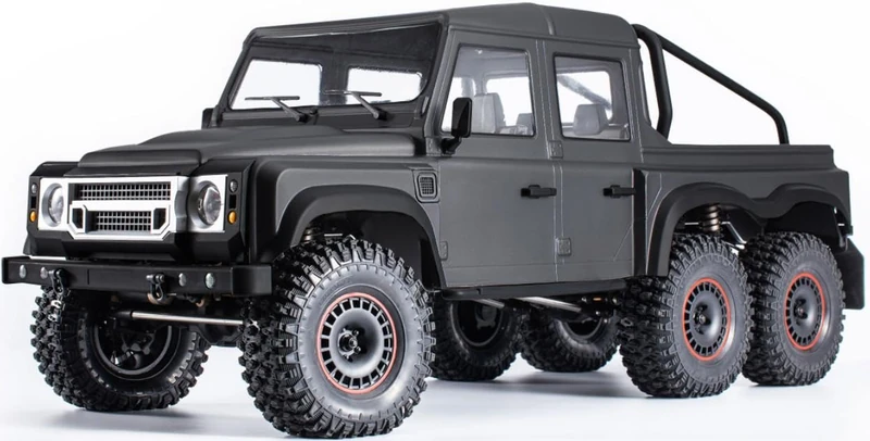 Amewi 22555 AMXRock RCX10.3B Scale Crawler 6x6 Pick-Up 1:10 ARTR Grey