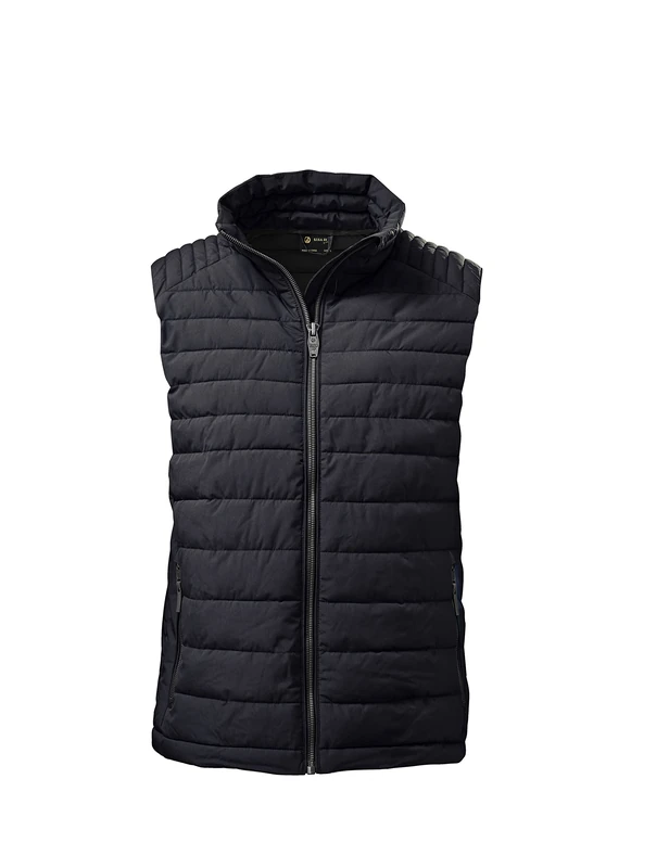 G.I.G.A. DX Men's Gw 69 Mn Qltd VST Quilted Functional Vest in Down Look with Hood, Dark Navy, S - Image 1