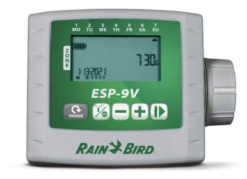 Rain Bird ESP9V4 Watertight Programmer for Solenoid Valve nest. Old WPX 4, Grey