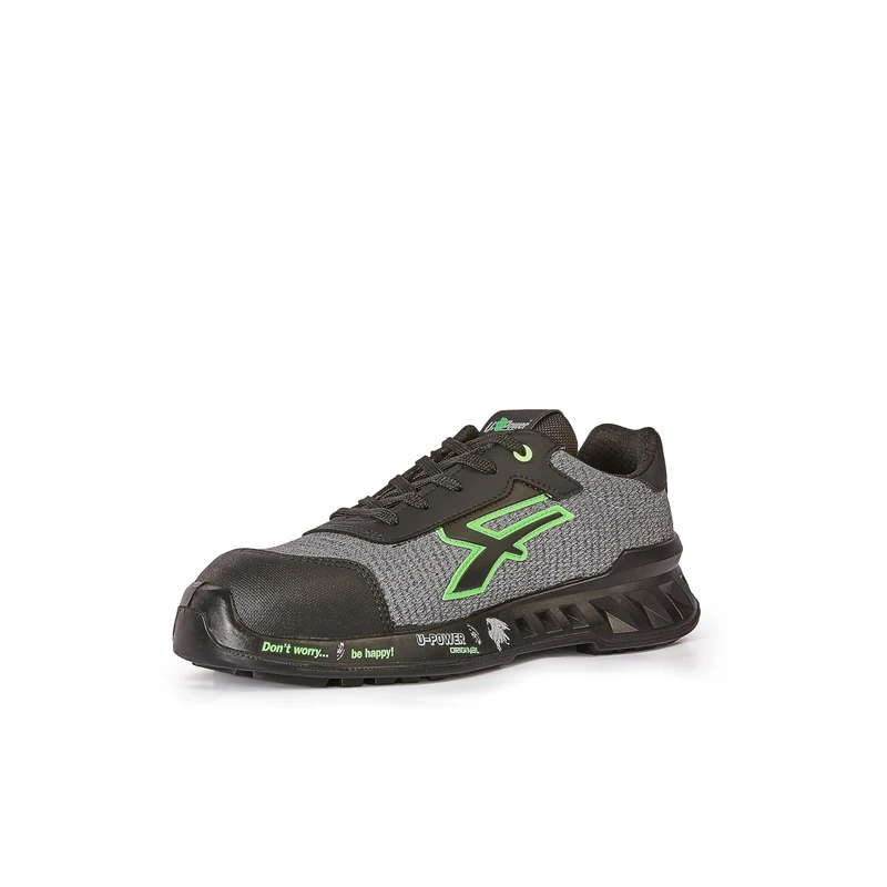 U-POWER RED LEVE MIKE, Safety Shoes, Lightweight Anti Puncture Unisex Trainers, Bast Sole, Infinergy Insert, with Aluminium Toe Caps ( 42)