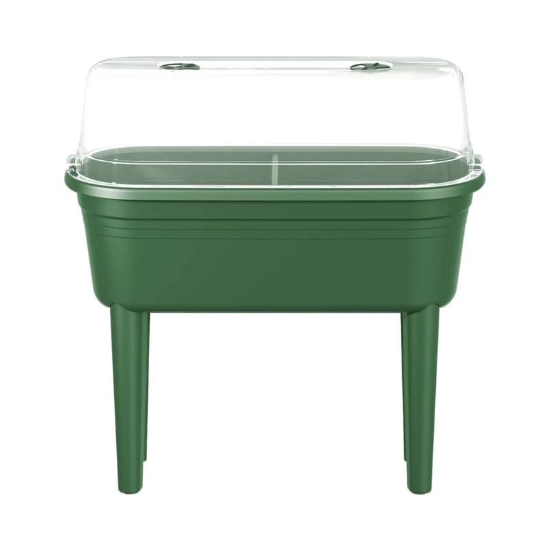 FLORUS Grow Table Set - Raised Garden Bed with Protective Lid