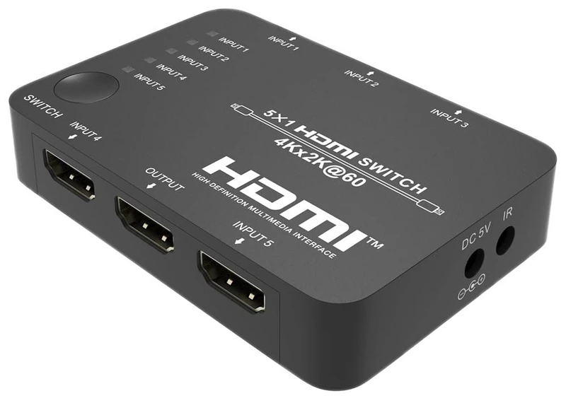 Pro Signal PSG3442 5x1 HDMI 2.0 Switch 4Kx2K