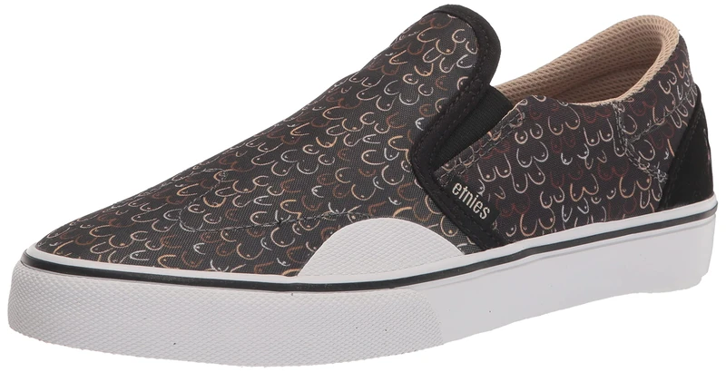 Etnies Men's Marana Slip X B4BC Skate Shoe, Black/TAN, 8 UK - Image 1
