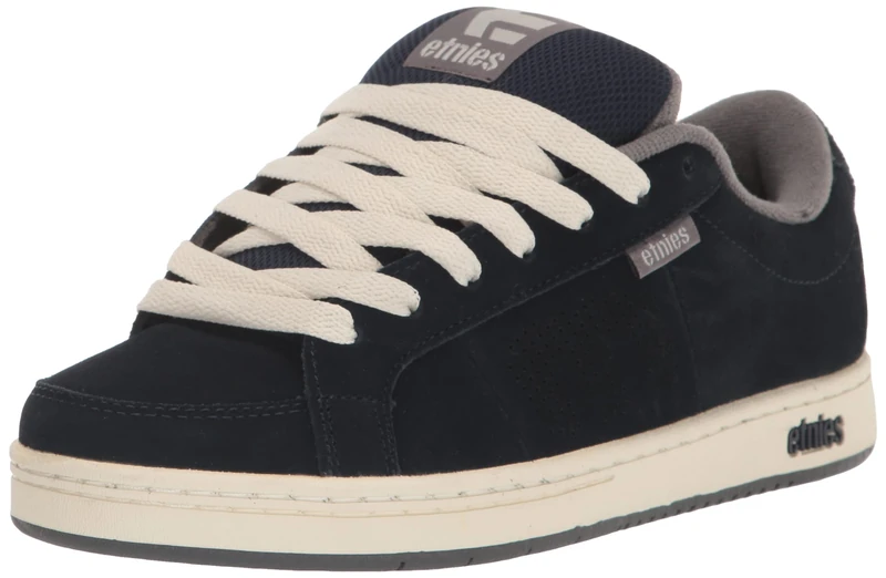 Etnies Kingpin Men's Skate Shoe, Navy/White/Grey - Sustainable, Comfortable, and Durable Sneakers