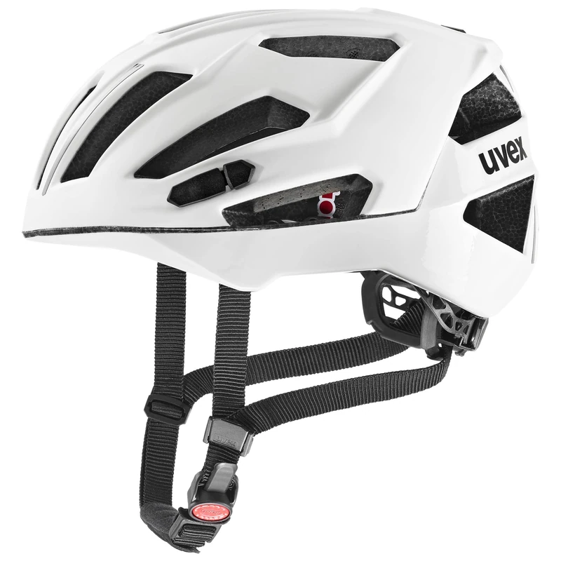 uvex Gravel x - Secure Performance Bike Helmet for Men & Women - Individual Fit - Optimized Ventilation - White Matt - 52-57 cm