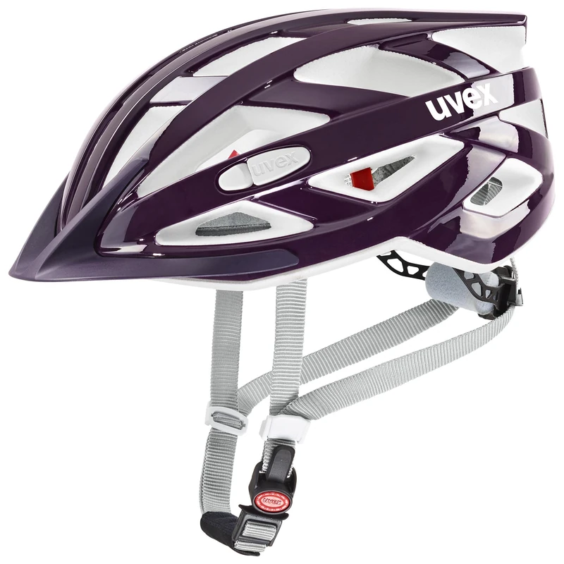 uvex i-vo 3D - lightweight all-round helmet for women and men - individually adjustable fit - expandable with LED light - prestige - 52-57 cm