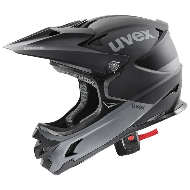 uvex Hlmt 10 - Sturdy Mountain Bike Helmet for Men & Women - Four Available Sizes - Optimized Ventilation - Black-Grey Matt - 60-62 cm