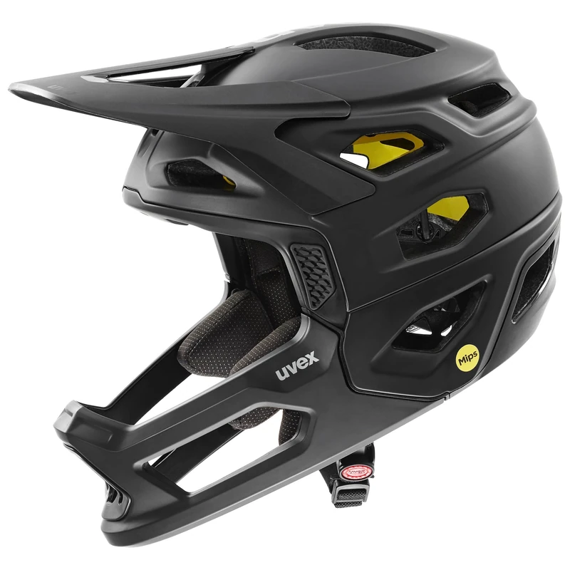 uvex Revolt MIPS - Extremely Lightweight Mountain Bike Helmet for Men & Women - MIPS System - Individual Fit - all Black Matt - 52-57 cm