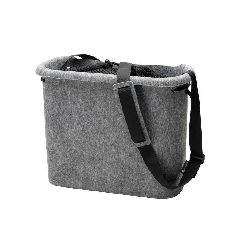 Snow Peak Takubako Bag, Grey, Lightweight Felted Two-Way Picnic Bag Table for Camping, Outdoors & Home