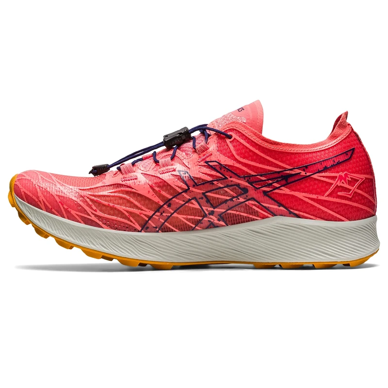 Asics 1012B176-700 FUJISPEED Women Papaya/Indigo Blue UK 5.5