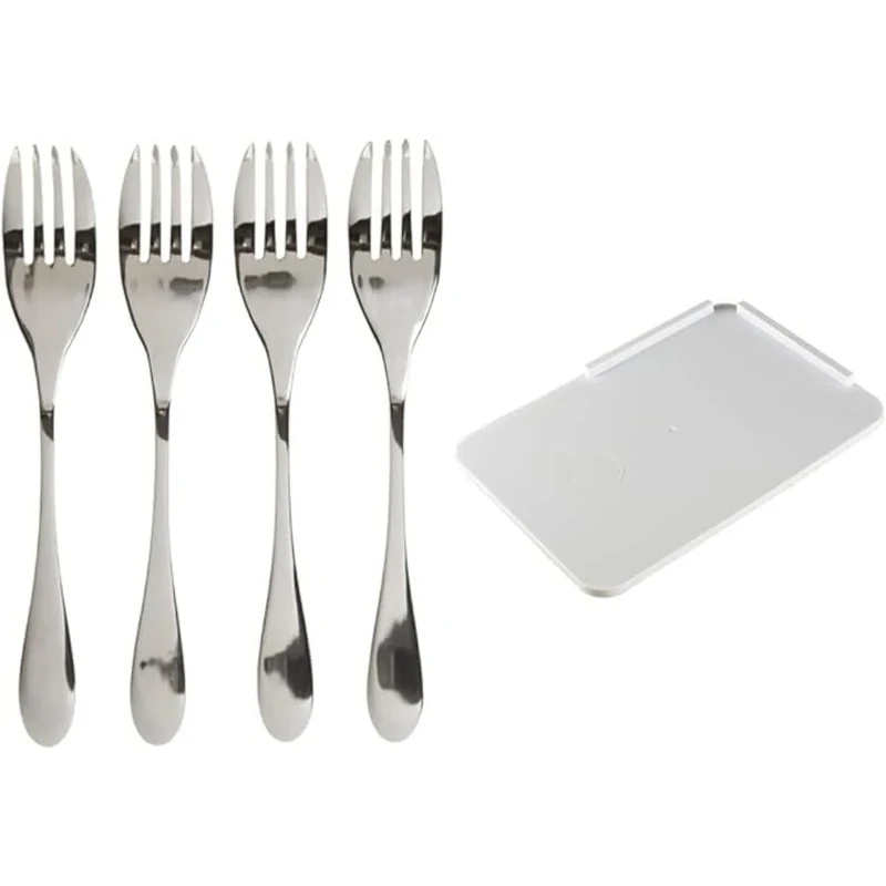 NRS Healthcare Knork Fork - Pack of 4 & Kitchen Spread Board