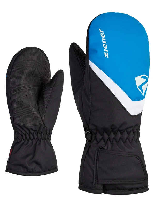 Ziener Kids LORIANO Ski Mittens/Winter Sports | Waterproof Breathable Persian Blue 6