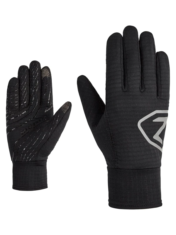 Ziener Men's ILUSO Touch Leisure/Functional/Outdoor Gloves | Breathable, Touch, Pontetorto, Black, 9
