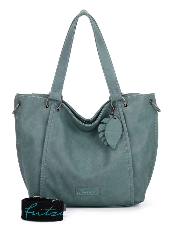 Fritzi aus Preußen shopper bag cross body bag Eco Fritzi02 Leaf green - Image 1