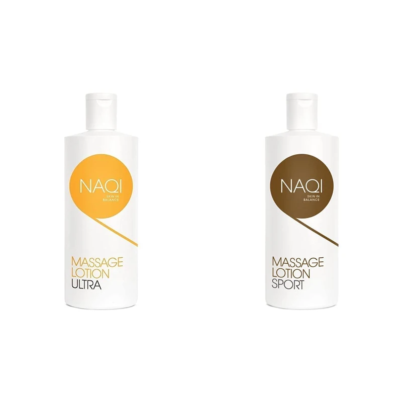 NAQI Ultra Massage Lotion - Long Lasting Hypoallergenic Moisturising, Sports, Oil-Rich Formula for Intense Hydration - 500ml - Image 1