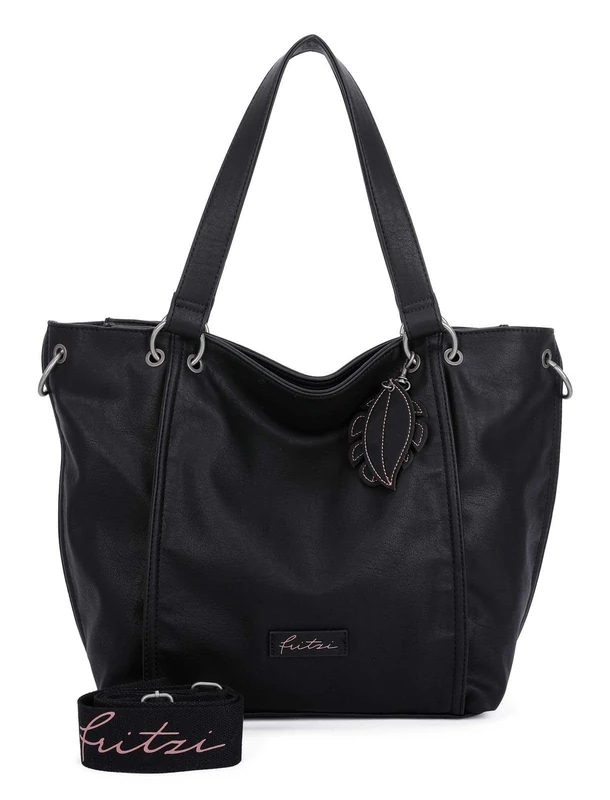 Fritzi aus Preußen shopper bag cross body bag Eco Fritzi02 Black