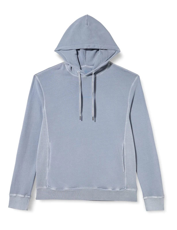 7 For All Mankind Men's Hoodie Hooded Sweatshirt, Blue, S