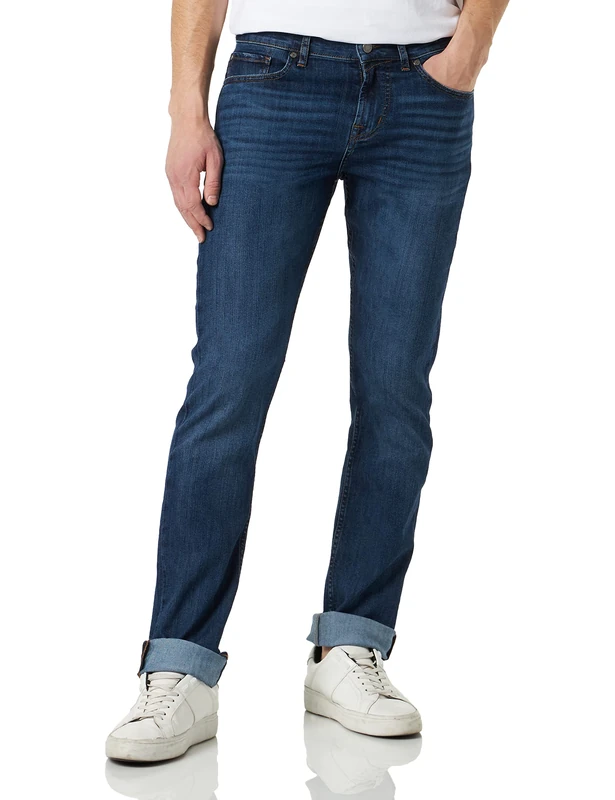 7 For All Mankind Men's Slimmy Malibu Jeans, Mid Blue, Regular