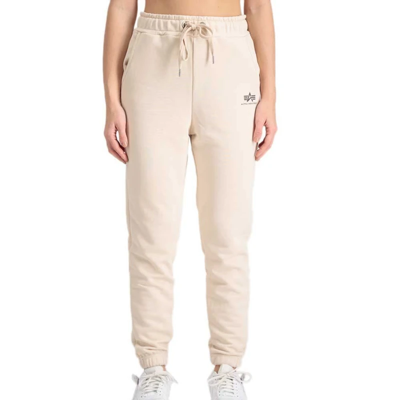 ALPHA INDUSTRIES Women's Basic Jogger SL Wmn JOGER, 578-jet Stream White,