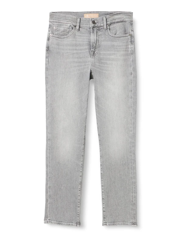 7 For All Mankind Women's JSVYC660 Jeans, Grey, Regular