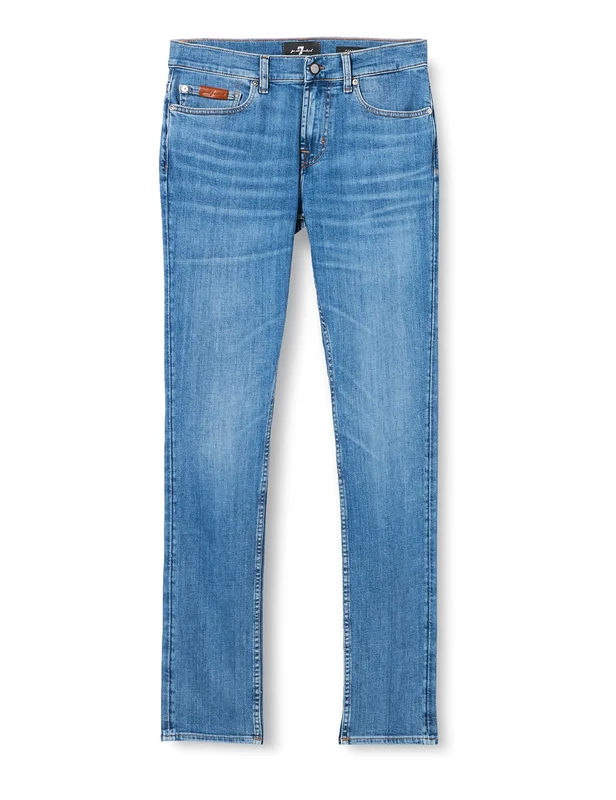 7 For All Mankind Men's Paxtyn Special Edition Jeans, Light Blue, Regular
