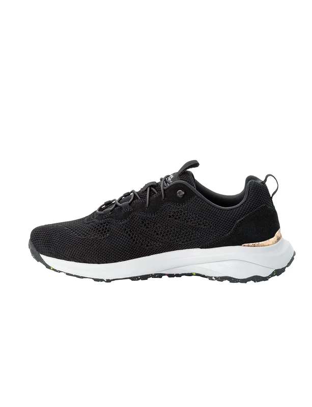 Jack Wolfskin Men's Dromoventure Knit Low M Walking Shoe, Black, 9 UK