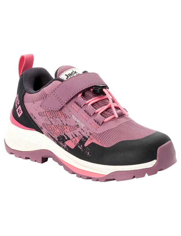 Jack Wolfskin Vili Hiker Texapore Low K Walking Shoe, Ash Mauve, 6 UK - Image 1