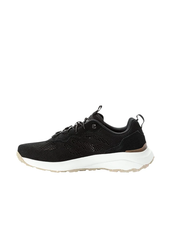 Jack Wolfskin Women's Dromoventure Knit Low W Walking Shoe, Black, 4.5 UK - Image 1