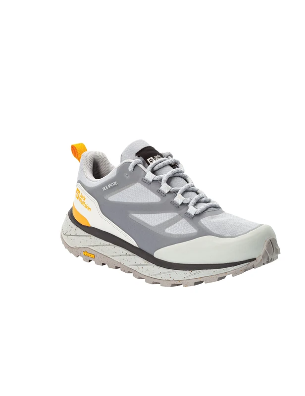 Jack Wolfskin Men's Terraventure Texapore Low M Walking Shoe, Silver Grey, 7.5 UK