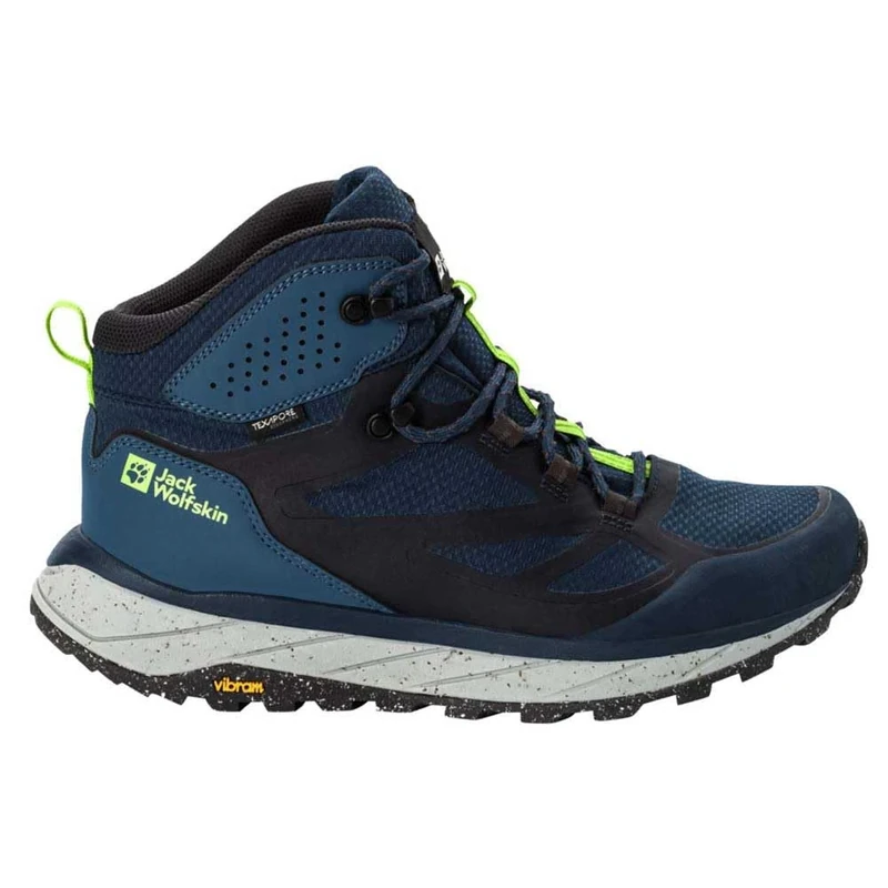Jack Wolfskin Men's Terraventure Texapore Mid M Walking Shoe, Dark Sea, 12.5 UK